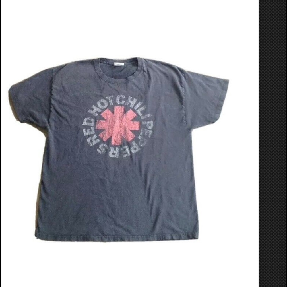 VTG 90S RED HOT CHILI PEPPERS HANES PROMO TEE   XL